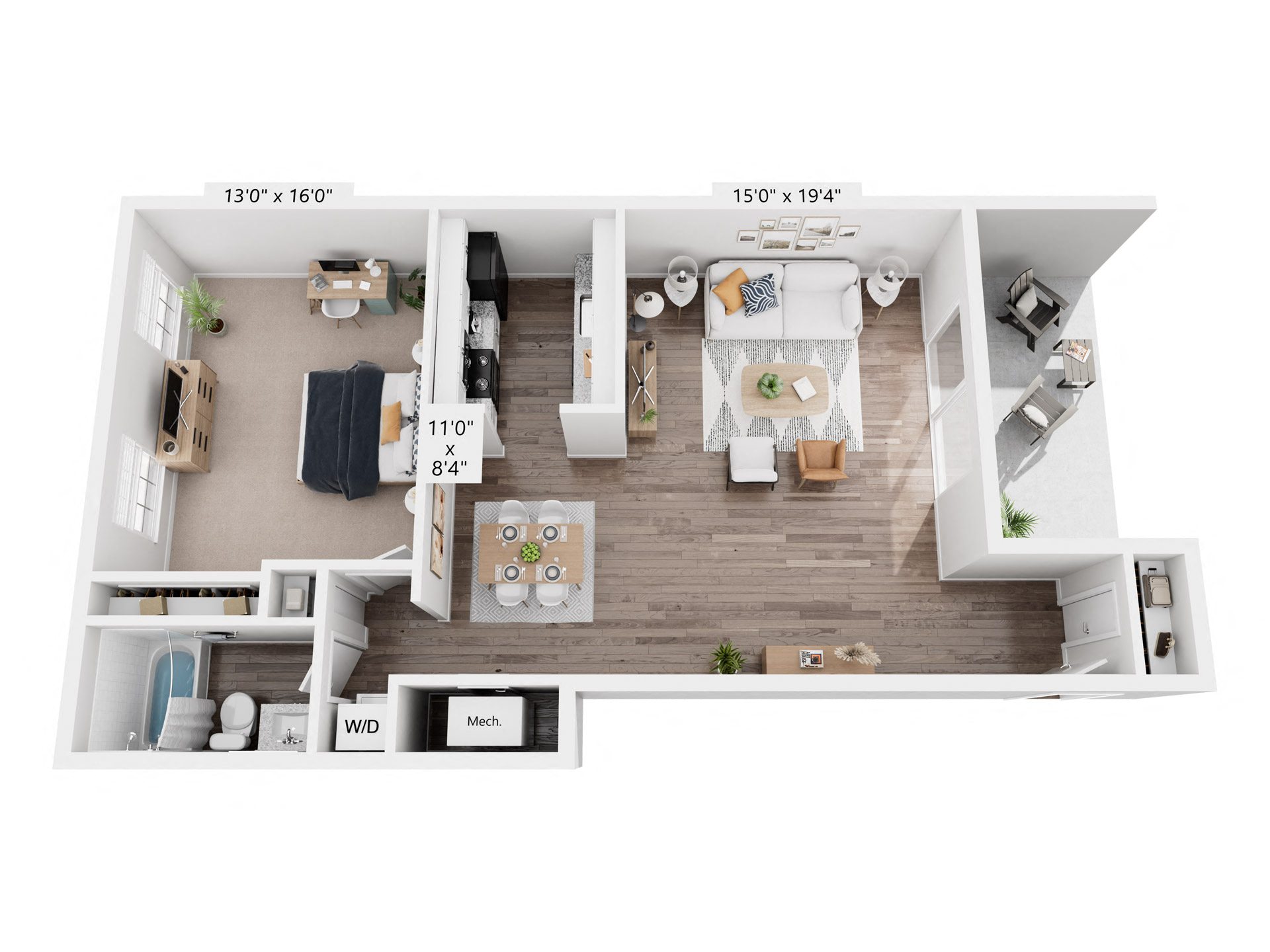 The Durbin (1.10 A) floor plan